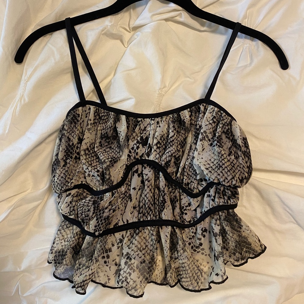 Urban Outfitters Snake Skin Tank